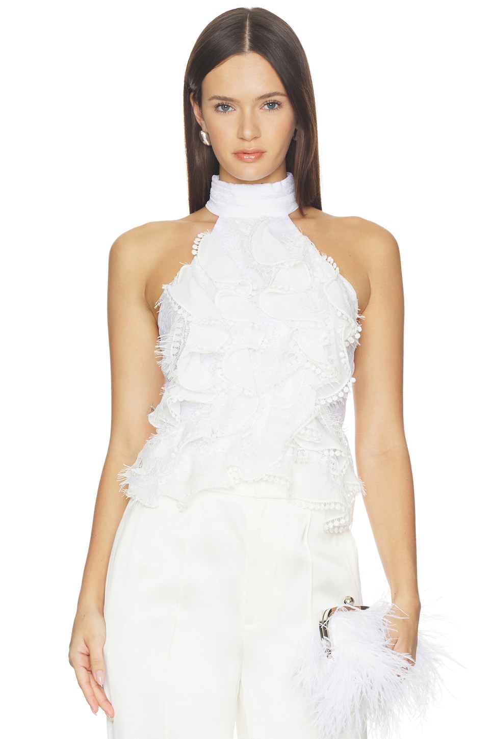 PatBO Bianca Lace Top
