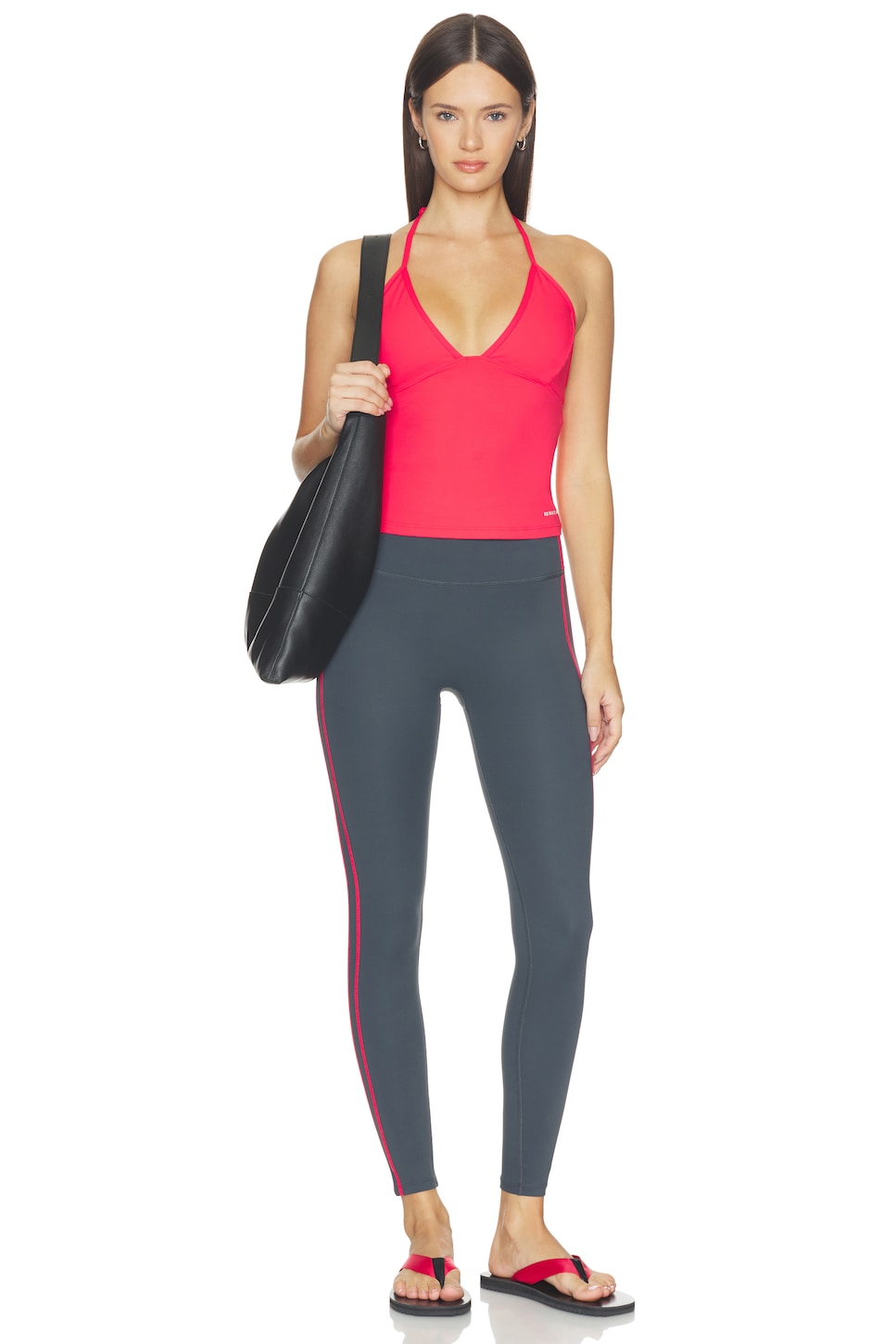 P.E NATION Signal Halter Tank Top