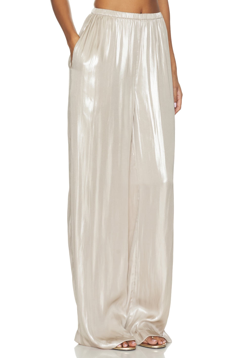 Sablyn Lexi Lower Rise Relaxed Pull On Pant